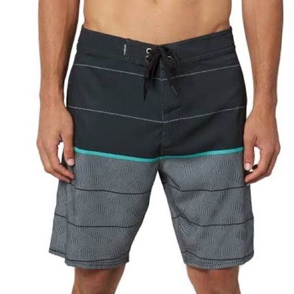 NWT O’Neill Hyperfreak Spatial Bathing Suit Shorts - 28 - Picture 1 of 9